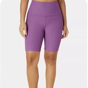 Beyond Yoga Spacedye Purple Women's Shorts L